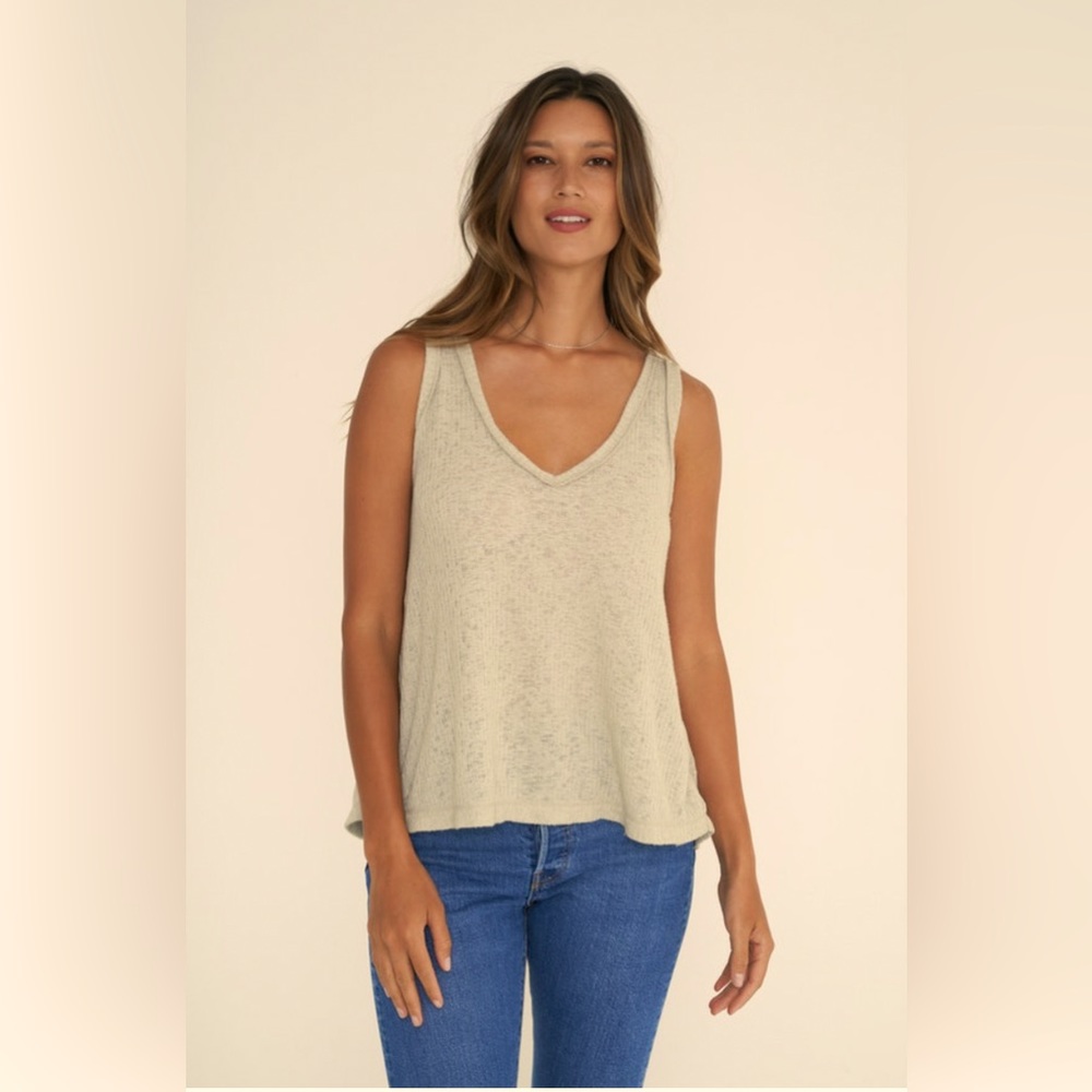 NWT Project Social T Roll With It Split Back Tank Size Large